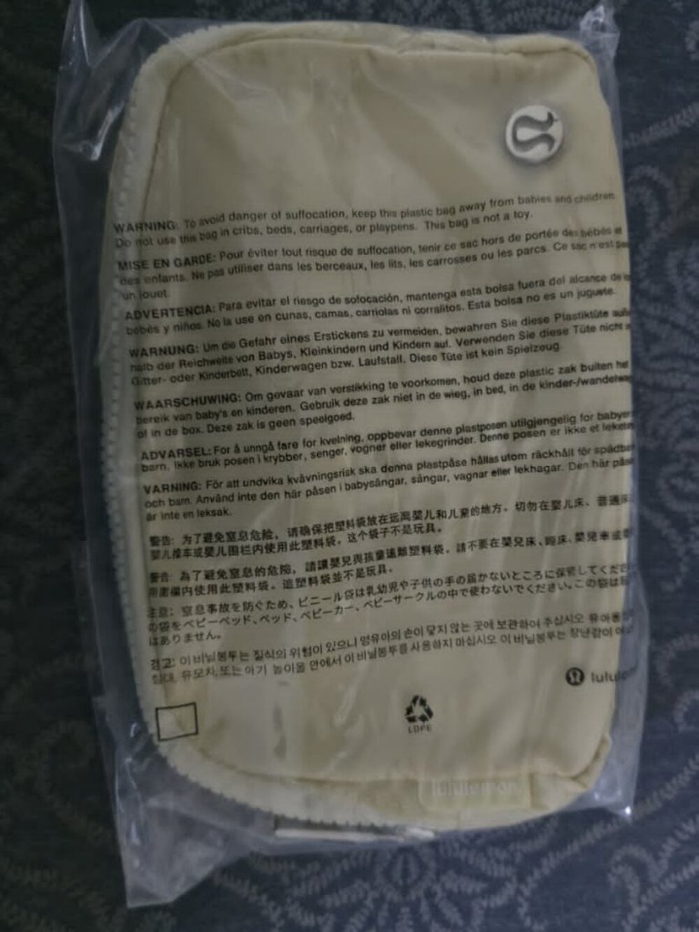 Lululemon Everywhere Belt Bag O/S Light Gray Crossbody Fanny Pack Gorpcore - Picture 3 of 6